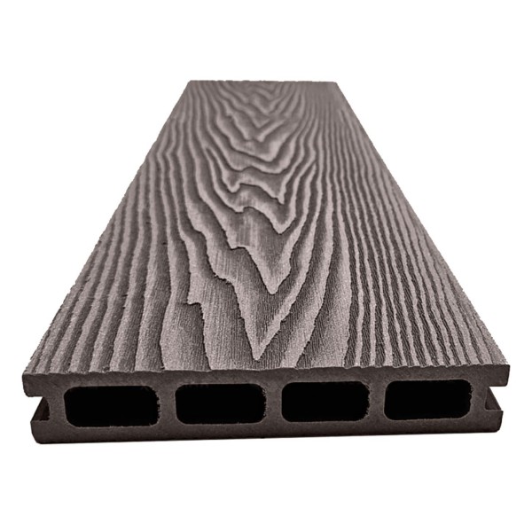 Террасная доская ДПК NanoWood Double 3D Венге купить в Чите