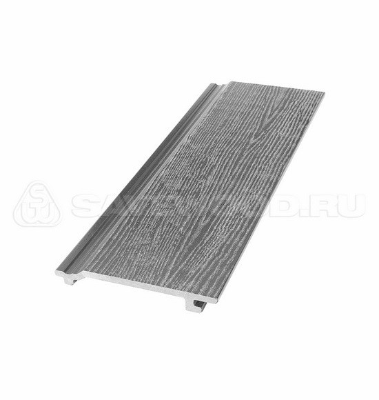 Сайдинг из дпк savewood sw-sorbus радиальный распил пепельный купить в Чите