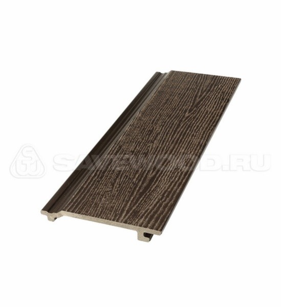 Сайдинг из дпк savewood sw-sorbus радиальный распил темно-коричневый купить в Чите