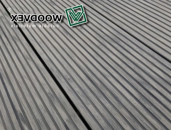 Террасная доска из ДПК WOODVEX Select Серый дым купить в Чите