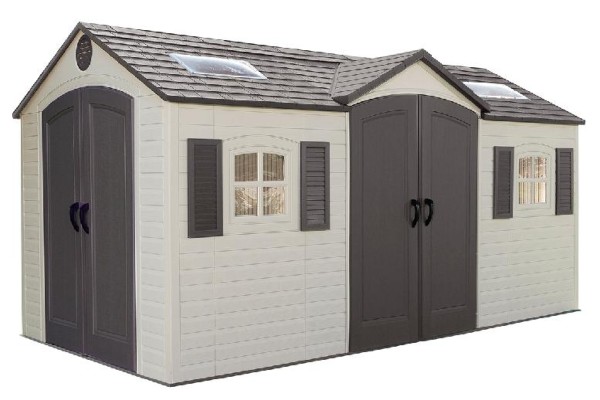 Сарай пластиковый LifeTime 15x8 DD купить в Чите