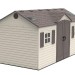 Сарай пластиковый LifeTime 15x8 DD купить в Чите