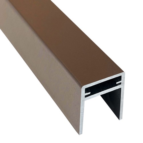 П-профиль Алюминиевый EasyDecking 35x25 Венге купить в Чите
