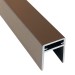 П-профиль Алюминиевый EasyDecking 35x25 Венге купить в Чите
