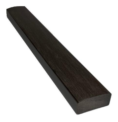 Лавочный брус Ecodecking Некст полнотелый брашированный 70х35 венге купить в Чите