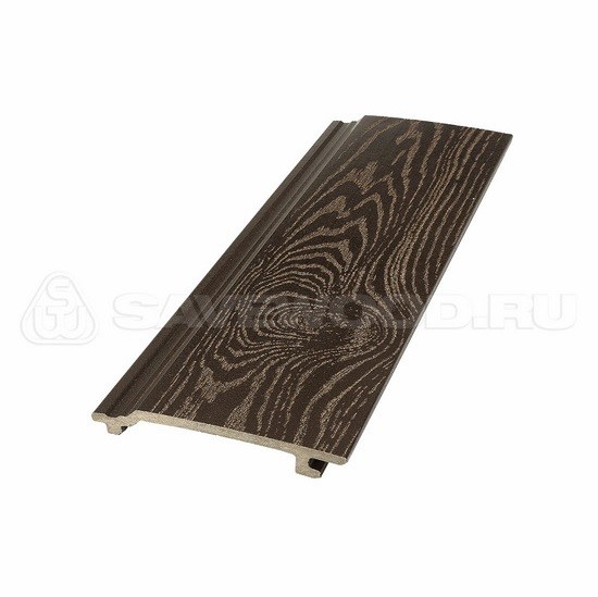 Сайдинг из дпк savewood sw-sorbus тангенциальный распил темно-коричневый купить в Чите