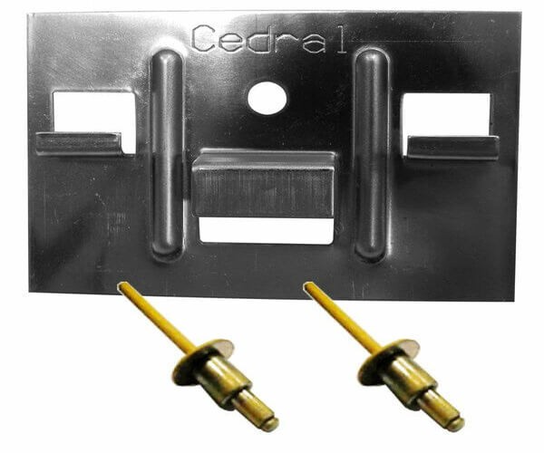 КЛЯММЕР + ЗАКЛЁПКА ДЛЯ CEDRAL CLICK 250 ШТ купить в Чите