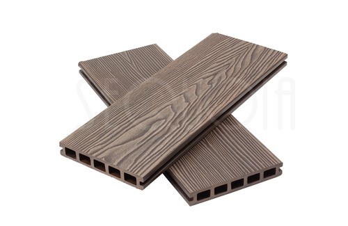 Доска террасная ДПК 3D SEQUOIA DUAL WOOD BROWN купить в Чите