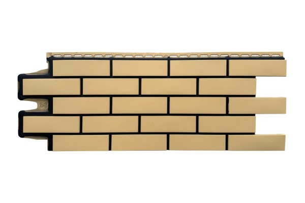 ФП Grand Line клинкерный кирпич ПРЕМИУМ Песочный (шов RAL 9005) купить в Чите