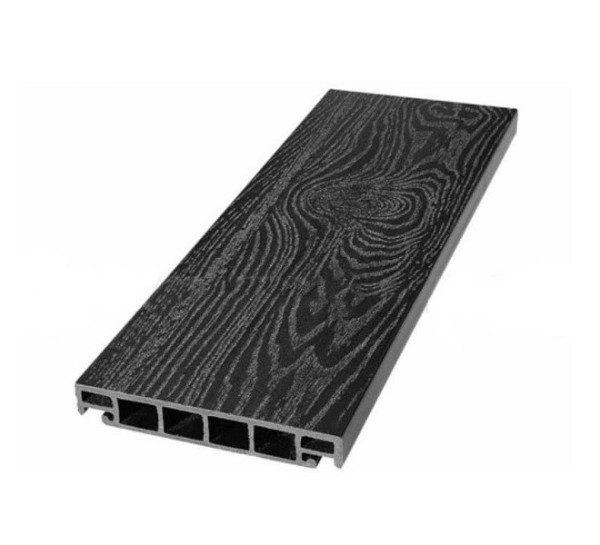 Террасная доска из ДПК SW Salix (T) 2D чёрный купить в Чите
