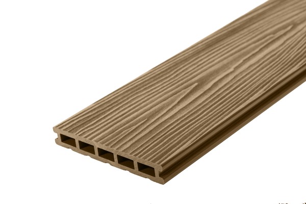 Террасная доска из ДПК RusDecking Unodeck Mogano - Орех купить в Чите