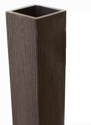 Столб опорный Woodvex Co-Extrusion Венге купить в Чите