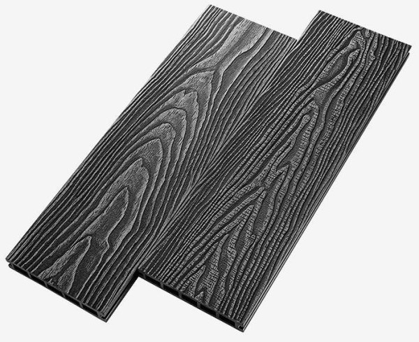 Террасная доска из ДПК RusDecking Unodeck Vintage - Графит купить в Чите