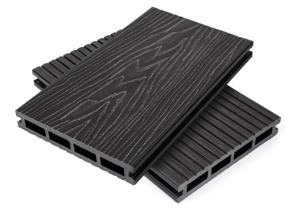Террасная доская ДПК NanoWood Nature 3D пустотелая Графит купить в Чите