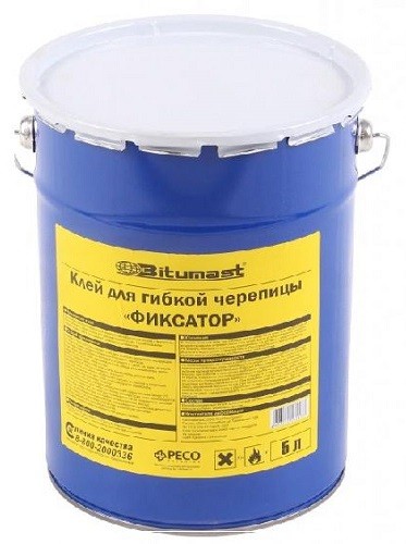 Клей для гибкой черепицы BITUMAST 5 л купить в Чите