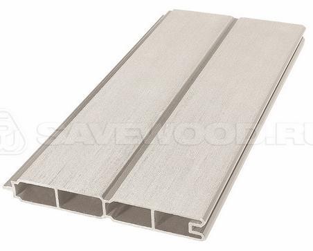 Заборный профиль из ДПК Savewood SW Agger матовый бежевый купить в Чите